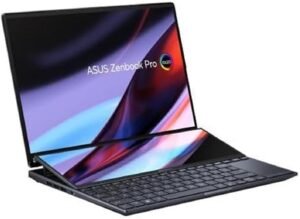 ASUS ZenBook Pro 14 Duo OLED UX8402VV-P1025W - Ordenador Portátil 14.5 WQXGA+ (Intel Core i7-13700H, 16GB RAM, 512GB SSD, NVIDIA RTX 4060 8GB, Windows 11 Home) - Opiniones, características y precio
