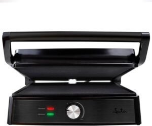 Descubre la parrilla eléctrica Jata JEGR1913 2000W: potencia y calidad en una sola imagen. ¡Prepara tus comidas favoritas con esta parrilla versátil!???