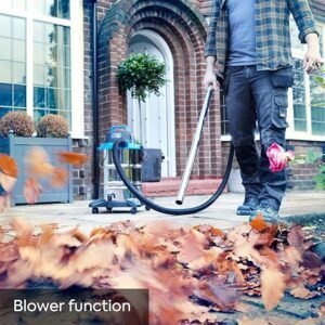 Aspirador en seco y húmedo Vacmaster VQ1530SFDC 1500W 30L con potente motor y diseño robusto para limpieza profesional – Opiniones y análisis del modelo.