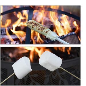Brasero exterior Relaxdays 60x60 cm: disfruta del fuego al aire libre con estilo y seguridad