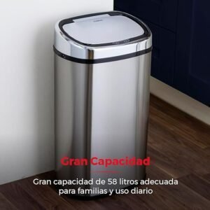 Cubo de basura automático Tower T80901 inoxidable - Opiniones y reviews