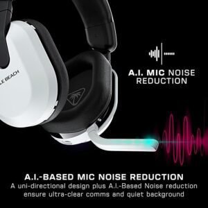 "Turtle Beach Stealth 600P Blanco: Auriculares Inalámbricos para Juegos de Calidad, Versátiles y con Autonomía Superior - Mejor Precio Online"