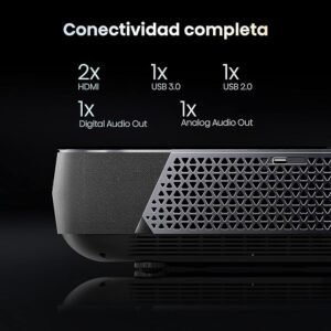 Hisense PL1SE - Laser Cinema PL1SE 4K 2023 - Proyector Smart TV 4K Tiro Ultracorto 80-120", Fuente láser - Opiniones y review del producto.
