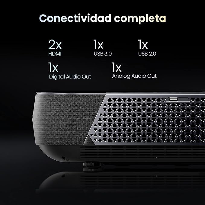 Hisense PL1SE - Laser Cinema PL1SE 4K 2023 - Proyector Smart TV 4K Tiro Ultracorto 80-120", Fuente láser - Opiniones y review del producto.