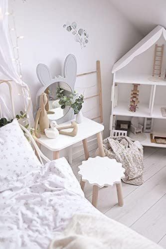 Tocador de niña con espejo - Bambi: descubre el nuevo tocador infantil con el diseño adorable de Bambi. ¡Ideal para la habitación de tu pequeña princesa! ¡Cómpralo ya!