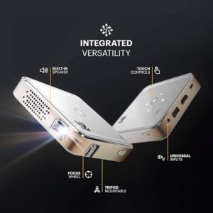 Kodak Proyector ultraportátil de 75 pulgadas LED HD DLP recargable - Opiniones y características.