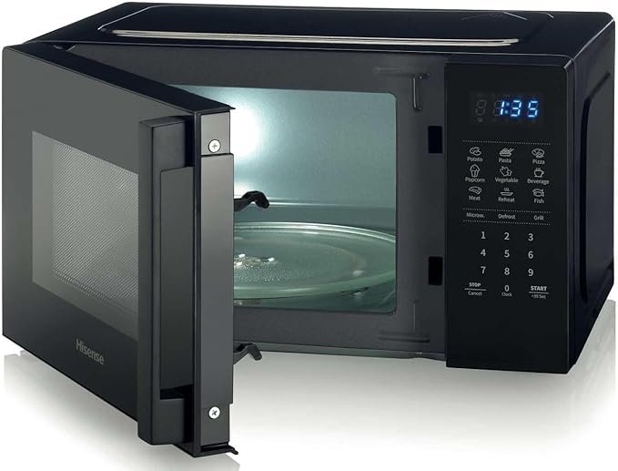 Horno microondas Hisense H20MOBS4HG - Control electrónico, 20L, 700W