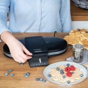 Cloer 1320 Gofrera Doble de Corazón: Gofres Caseros de Calidad Profesional - Compra la mejor gofrera doble para preparar deliciosos gofres en forma de corazón en casa. ¡Haz gofres de calidad profesional rápidamente y sorprende a tus seres queridos!