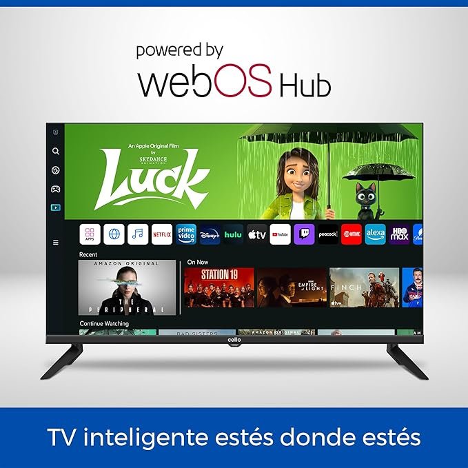 Televisión LG WebOS 32" Smart TV HD Ready Triple sintonizador S2 T2 FreeSat Bluetooth Disney+ Netflix Apple TV+ Prime Video.