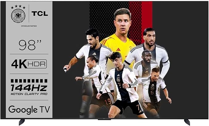 Opiniones TCL P745 Series 98P745 TV 2,49 m (98") 4K Ultra HD Smart TV Wifi Noir 350 cd/m² - Descubre la mejor calidad de imagen con la TCL P745 Series 98P745 TV. Disfruta de una experiencia visual inigualable en 4K Ultra HD y conectividad Wifi. ¡No te pierdas ni un solo detalle en esta Smart TV de 98 pulgadas!