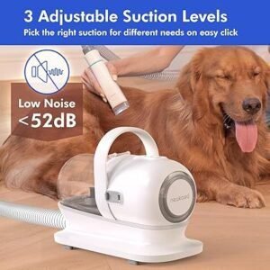 Cortapelos para perros y gatos con aspirador de pelos de mascotas - Precio competitivo