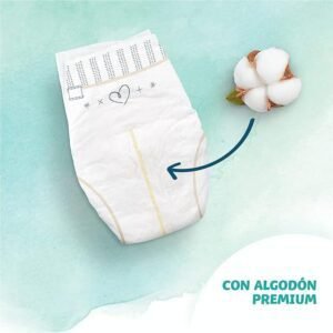 Imagen del paquete de Dodot Pañales Bebé Cuidado Total Talla 1 (2-5 kg), 100 unidades – Opiniones y detalles del producto para recién nacidos.