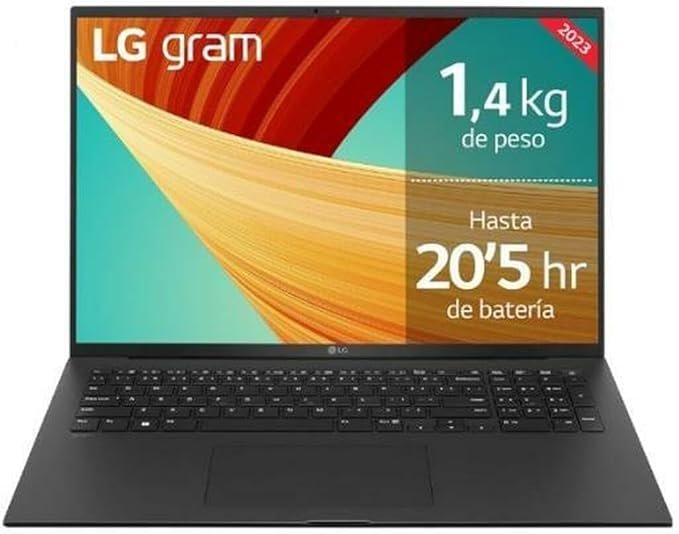 LG Laptop Gram 17Z90S-G 17" 16 GB RAM 512 GB SSD - Opiniones y Características