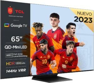 TCL 65QM8B TV MiniLED 65 pulgadas: Experiencia cinematográfica inmersiva y calidad superior.