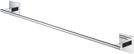 Grohe Start Cube QuickFix - Barra de Toallas 60cm, Cromo - Opiniones y Características - Producto para Pegar con QuickGlue A2 - Imagen del producto.