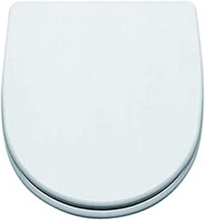 Asiento Fijo para Inodoro Gala Bacara– Kit de Fijación y Bisagras de Acero Inoxidable.