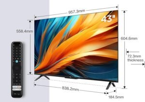 TCL 43PF650 43 Pulgadas 4K Ultra HD, HDR TV, Smart LED Fire TV (Dolby Vision, Dolby Atmos, DTS, HDR 10, Alexa Integrado, Airplay2, Miracast) - Opiniones y Reseñas - Compra Online en Amazon.
