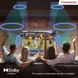 THOMSON - 24 Pulgadas (60 cm) LED HD 12V - Smart Android - Camping - WLAN, Triple Tuner, USB, HDMI - Opiniones - Imagen del producto