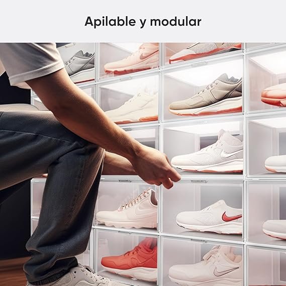 Mejor Organizador Apilable de Zapatos con Tecnología LED de Nanoleaf - Control Inteligente de LED.