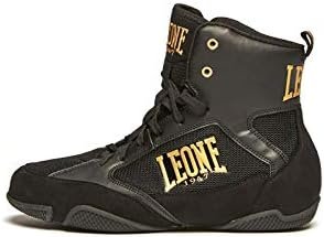 Imagen de los LEONE 1947 Premium Zapatos de Boxeo, calzado deportivo de alta calidad diseñado para ofrecer máximo rendimiento, comodidad y soporte en entrenamientos y combates de boxeo.