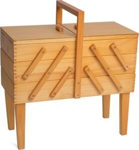 Caja de costura de madera, el regalo perfecto para tu hobby favorito. Opiniones y reseñas en la comparativa del 2022. GB8550.