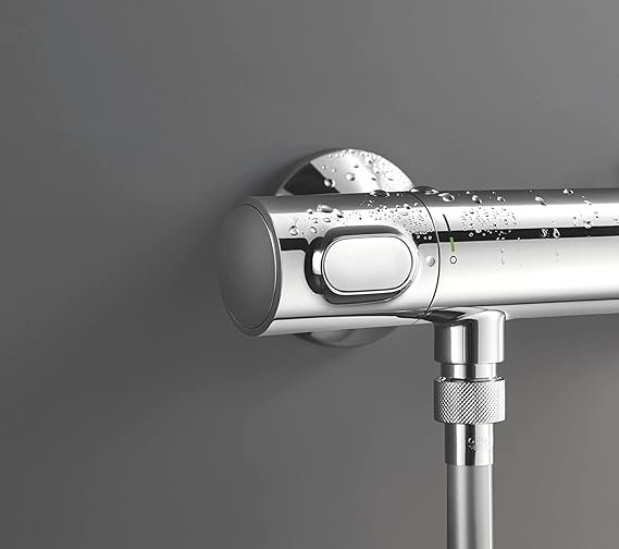Termostato de ducha GROHE QuickFix Precision Flow: ahorro, tecnología y diseño.