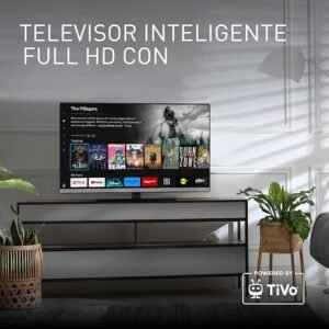 Panasonic TB-32S40AEZ, Serie S40 32 Pulgadas HD LED Smart TV 2024 - Opiniones, TiVo, Control De Voz Google y Alexa, Modo De Juego, Reproductor Multimedia, HDR, HDMI, WLAN.