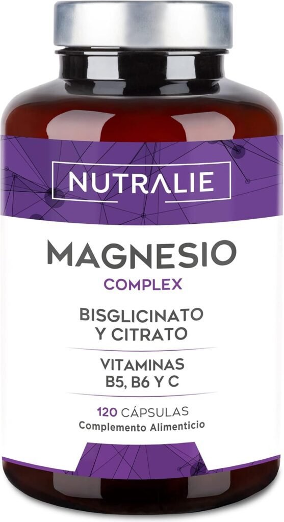 Citrato de Magnesio Bisglicinato 1545mg - 600mg | Mejor Suplemento