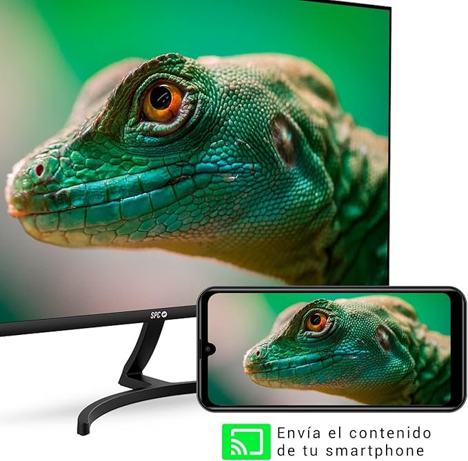 SPC Smart Monitor 24 – Android TV 24” Full HD, Altavoces Integrados, diseño Ultrafino. ¡Descubre la mejor experiencia de entretenimiento en un solo dispositivo!