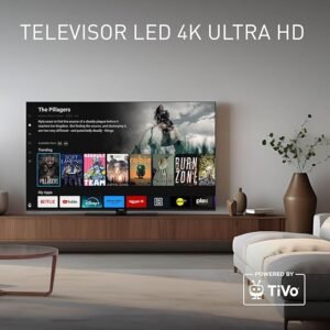 Opiniones Panasonic TB-43W60AEZ, W60 Series 43 Pulgadas 4K Ultra HD LED Smart TV, 2024, TiVo, 4K Colour Engine, Dolby Vision y Atmos. ¡Descubre la mejor calidad de imagen y sonido en esta Smart TV 4K!