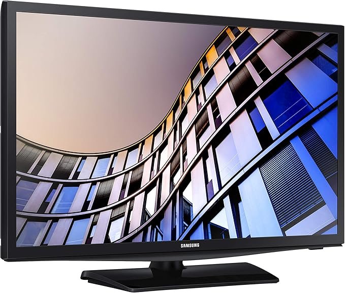 Opiniones SAMSUNG HD TV UE24N4305AEXXC - Smart TV de 24", HDR, Ultra Clean View, PurColor, Micro Dimming Pro + Soporte Fijo de Pared para Monitor. ¡Descubre la calidad de imagen y la comodidad de esta Smart TV Samsung de 24 pulgadas! Incluye tecnología HDR, Ultra Clean View, PurColor y Micro Dimming Pro para una experiencia visual envolvente. Además, viene con un práctico soporte fijo de pared para que puedas montarla fácilmente. ¡No te pierdas esta oferta!