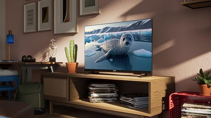 Smart LED TV Philips PHS6808 de 32 pulgadas con Pixel Plus HD y HDR10, SAPHI, Dolby Atmos y altavoces de 10W. Compatible con Asistente Google y Alexa.