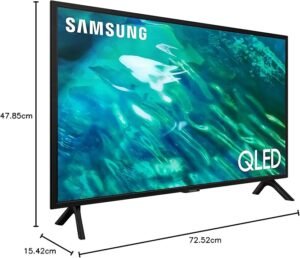 Opiniones sobre el SAMSUNG TV QE32Q50AEUXZT QLED Full HD, Smart TV 32" Quantum HDR, 100% Volumen Color, OTS Lite, Slim Design, Integrado con Bixby y Alexa Compatible con Google Assistant
