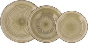 Opiniones Quid Vita Natura Vajilla Cerámica 18 Piezas - 6 Personas - Valoración y Reseñas - Envío Gratuito - Calidad Garantizada