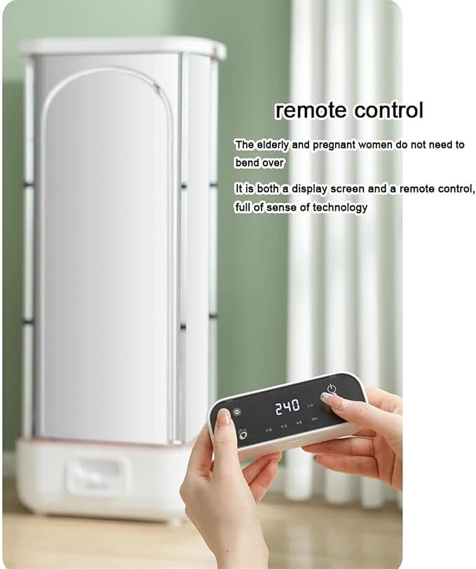 Secadora portátil de 800W con temporizador para ropa - Producto nuevo y de alta calidad