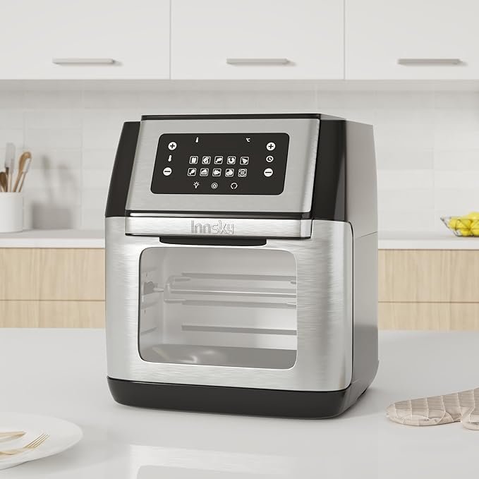 La mejor freidora sin aceite de 10L calidad precio Innsky Air Fryer: ¡Descubre cómo cocinar de forma versátil y saludable sin perder el sabor! ? ¡Consíguela ahora y disfruta de deliciosas comidas sin aceite! ? Opiniones de Usuarios.