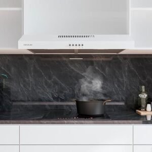 Campana Extractora Cecotec Bolero Flux CM 602200 White B - Opiniones y Características - Potencia de Succión 220m3/h - Motor 70W