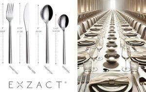 Cubertería de Acero Inoxidable 24 Piezas – Servicio para 6: ¡Calidad y elegancia en cada comida! ¡Aprovecha esta oferta hoy!
