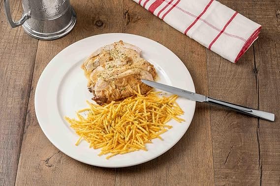 Arcos Serie Capri - Cubertería de 24 piezas en una Caja de Regalo - Opiniones y Reseñas de Clientes - Set de 6 Cuchillos, 12 Cucharas y 6 Tenedores - Compra la mejor Cubertería en www.ejemplodepagina.com