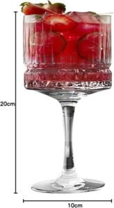 Juego de 6 copas de cóctel Pasabahce Elysia de cristal transparente de 50 cl - Opiniones, precio y promoción. ¡Compra ahora y disfruta de una experiencia única en tus reuniones!