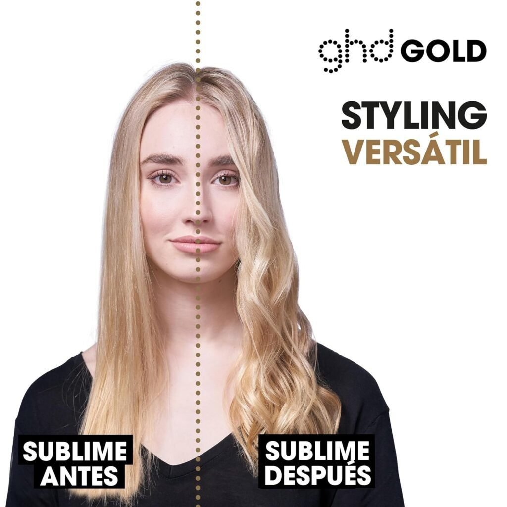 Plancha de Pelo Profesional ghd Gold - Cabello Liso y Brillante