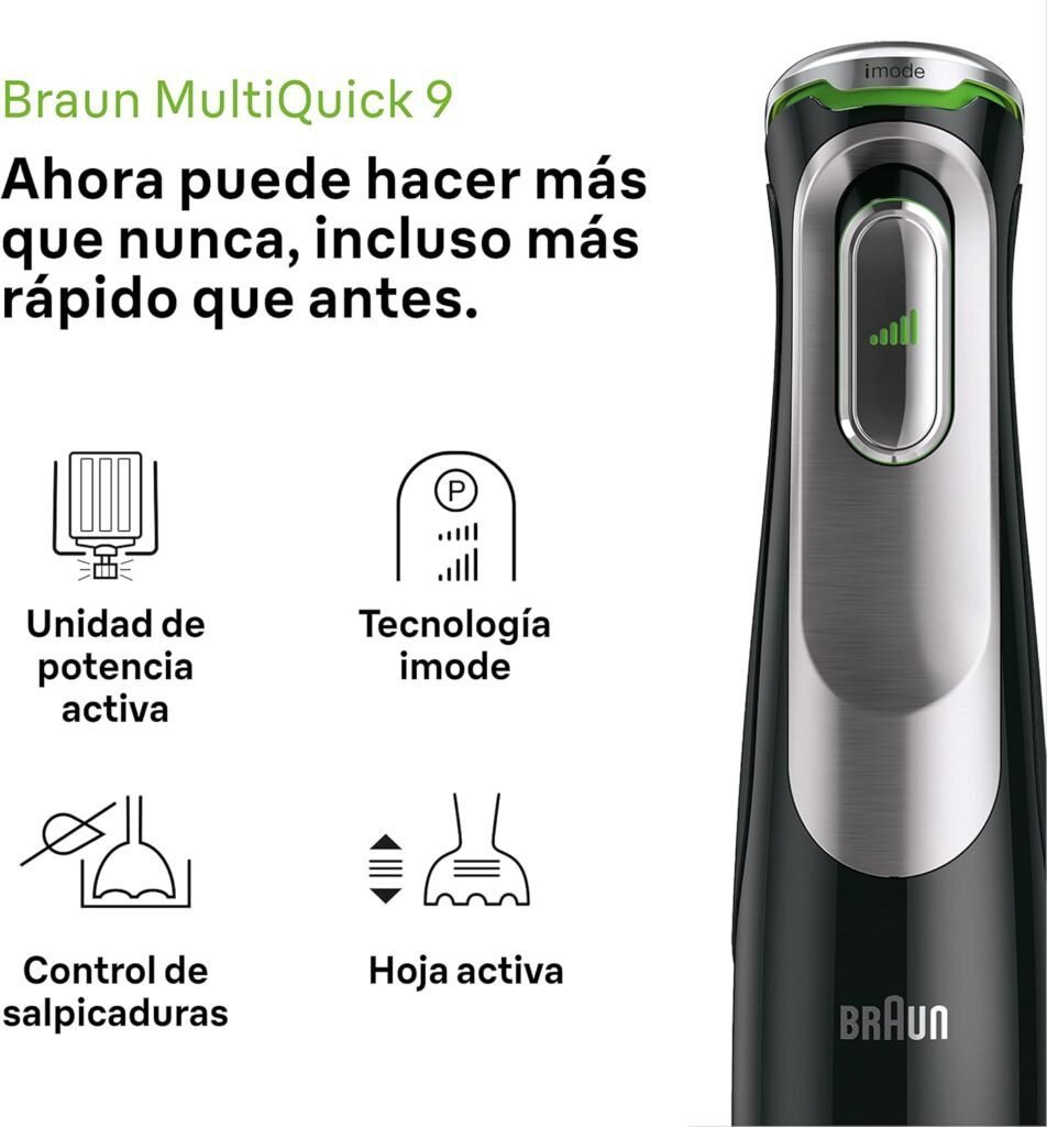 Braun Batidora de Mano 1200 W - Actualización