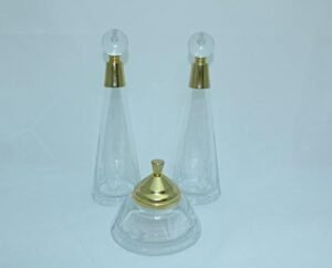 Tocador de Cristal Tallado y Metal en Color Dorado - Opiniones DRW