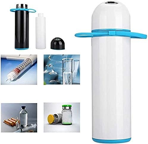 Opiniones De 48 horas de enfriamiento Refrigerador, mantiene a 2-8 ?, Mini Copa de Refrigeración - Compra ahora y disfruta de bebidas frías por más tiempo. ¡Aprovecha esta oferta y mantén tus bebidas siempre frescas con nuestro mini refrigerador portátil!