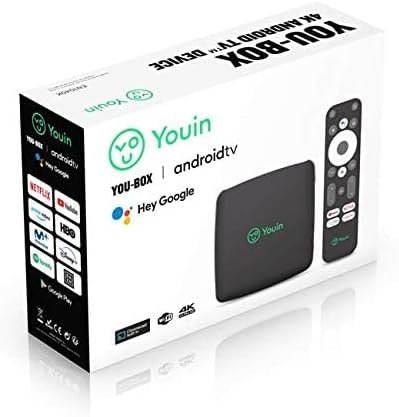 Engel Youin You-Box EN1040KX- TV Box Android TV 4K UHD - Asistente de Google y Chromecast Integrado (imagen del producto)