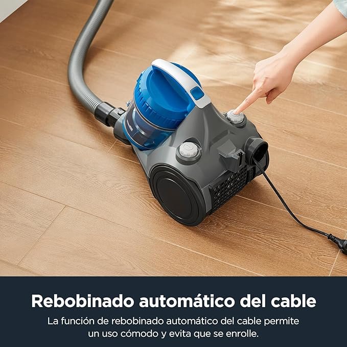 Opiniones Eureka WhirlWind Aspiradora Sin Bolsa - Potente y Liviana - Ideal para Alfombras y Pisos Duros - Elimina Pelo de Mascotas y Polvo - ¡Consíguela ahora!