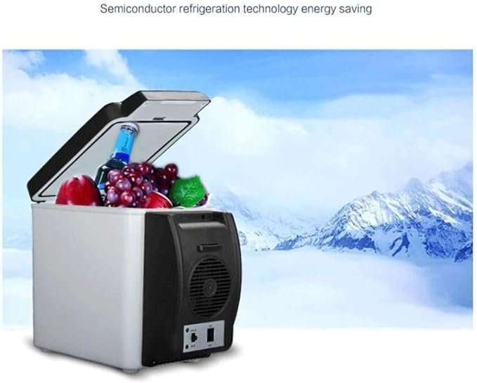 Mini refrigerador for Coche de 6L, refrigerador portátil for Coche, Solo for Uso en Coche. ¡Conserva tus alimentos frescos en tus viajes con este práctico mini refrigerador de 6L! Perfecto para uso exclusivo en coche, mantendrá tus bebidas y snacks fríos durante todo el trayecto. ¡No te quedes sin el tuyo!