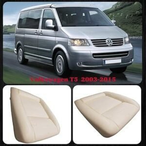 Cojín de asiento BREMER SITZBEZÜGE compatible con VW T5 T6 desde 2003 – diseño ergonómico, ajuste perfecto y materiales resistentes para mayor confort y durabilidad en tu vehículo.