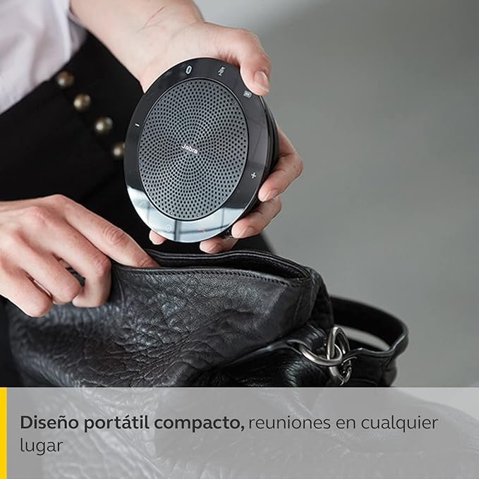 La mejor opción en altavoces de conferencia: Jabra Altavoz Speak 510 - Bluetooth portátil. ¡Haz tus reuniones aún más productivas!