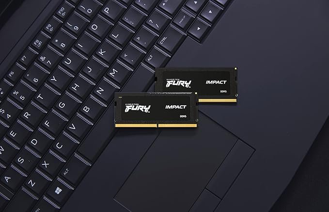 Kingston Fury Impact DDR5 64GB SODIMM 5600MT/s: La mejor memoria RAM para usuarios exigentes. ¡Haz que tu ordenador vuele con esta increíble memoria!
